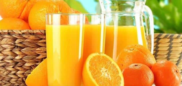 فوائد عصير البرتقال للرجيم