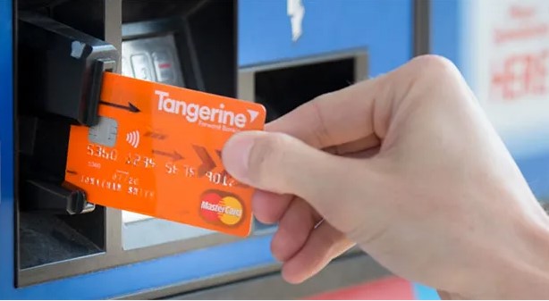 بطاقة Tangerine Money-Back Mastercard