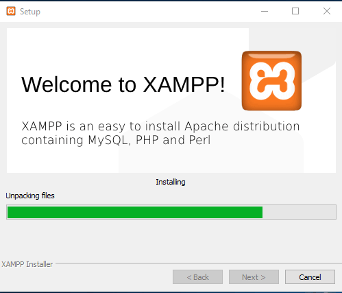 تشغيل XAMPP على جهاز الكمبيوتر