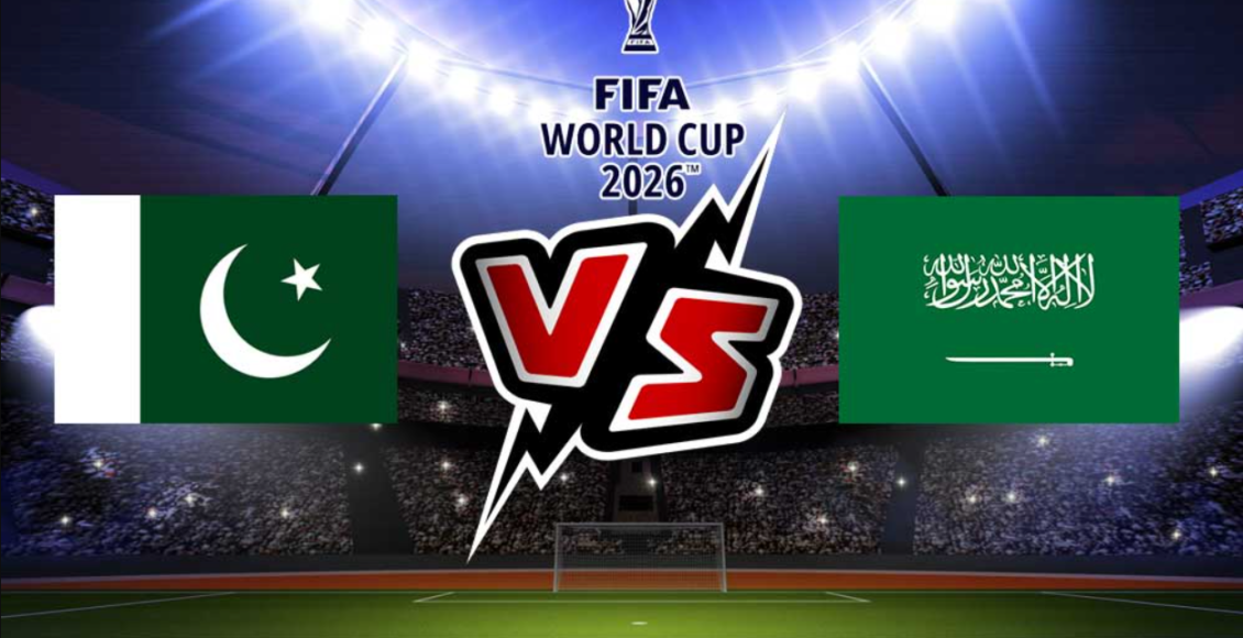 مشاهدة مباراة السعودية وباكستان (بث مباشر) في تصفيات كأس العالم 2026